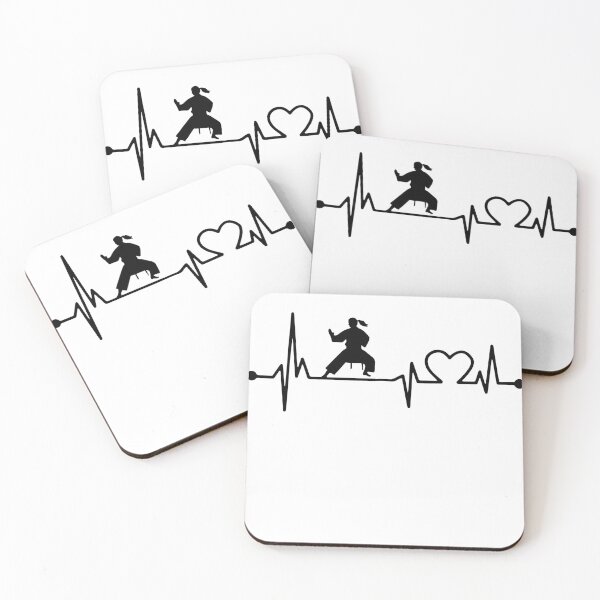 Item preview, KARATE HEARTBEAT designed and sold by bestteez.