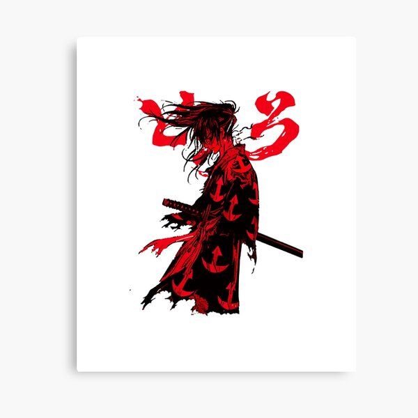 Custom Anime Dororo Hyakkimaru Portrait Canvas Print By Jamiejflores -  Artistshot