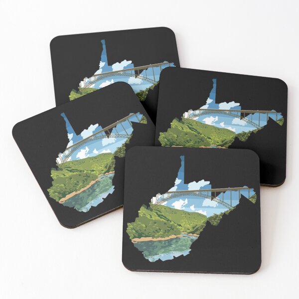 Item preview, West Virginia US illustration designed and sold by SteveMillspaer.