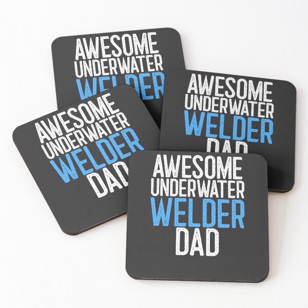 Item preview, Awesome Underwater Welder Dad Welding Gift designed and sold by EricJP.