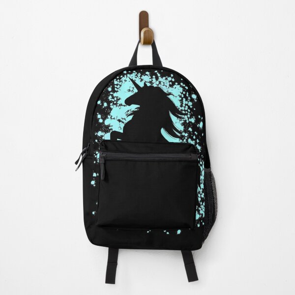 Item preview, Rearing Blue Unicorn Silhouette  designed and sold by Lady-Lilac.