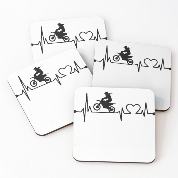 Item preview, MOTOCROSS HEARTBEAT designed and sold by bestteez.