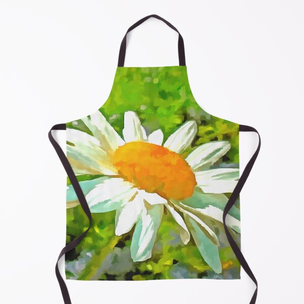Item preview, Artistic Bright and Colorful White Garden Daisies v6 designed and sold by taiche.