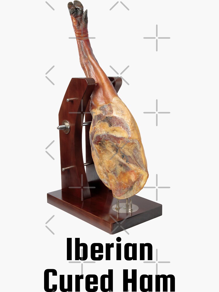 "Iberian Spanish Cured Ham Acorn Fed Pork Oak Smoked Meat Delicacy