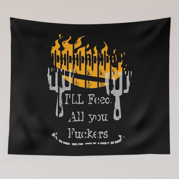 Item preview, Funny Dad Chef Joke I'll Feed All You Fuckers  designed and sold by aysConrado4.