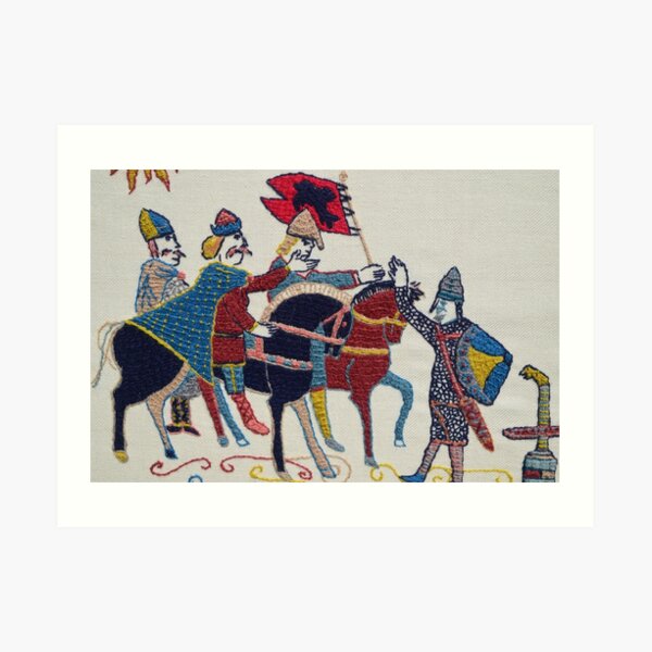Harald advances Art Print