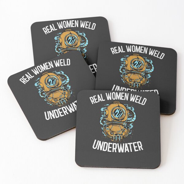 Item preview, Real Women Weld Underwater Welding Gift designed and sold by EricJP.