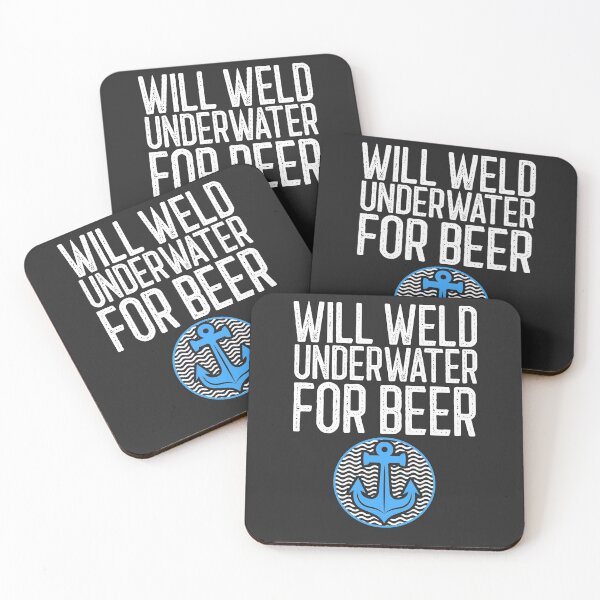 Item preview, Will Weld Underwater For Beer Welding Gift designed and sold by EricJP.