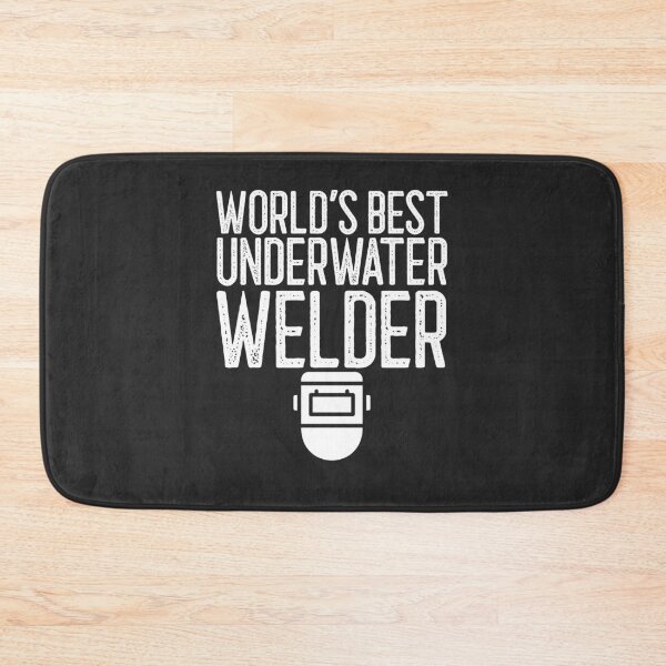Item preview, World's Best Underwater Welder Welding Gift designed and sold by EricJP.