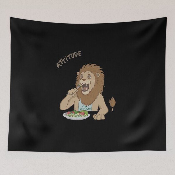 Item preview, ATTITUDE: go vegan!  designed and sold by aysConrado4.
