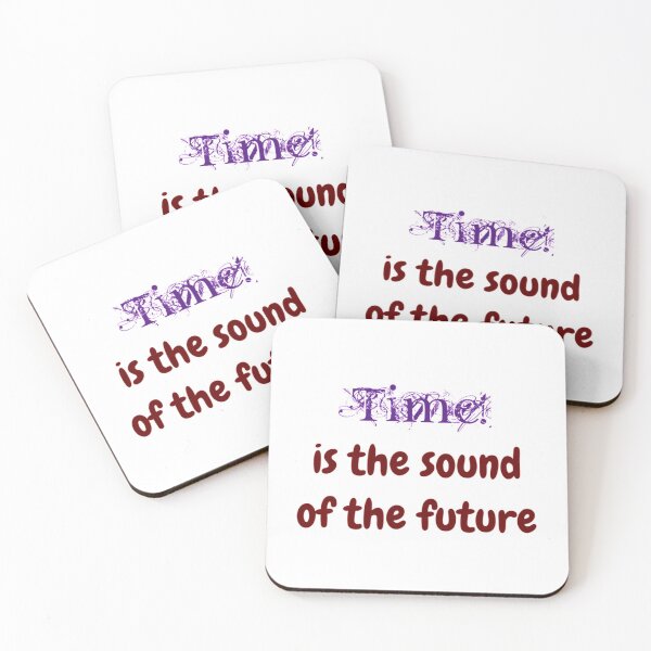 Item preview, Time is the s-ound of the future Essential T-Shirt designed and sold by ShaunBoyle.