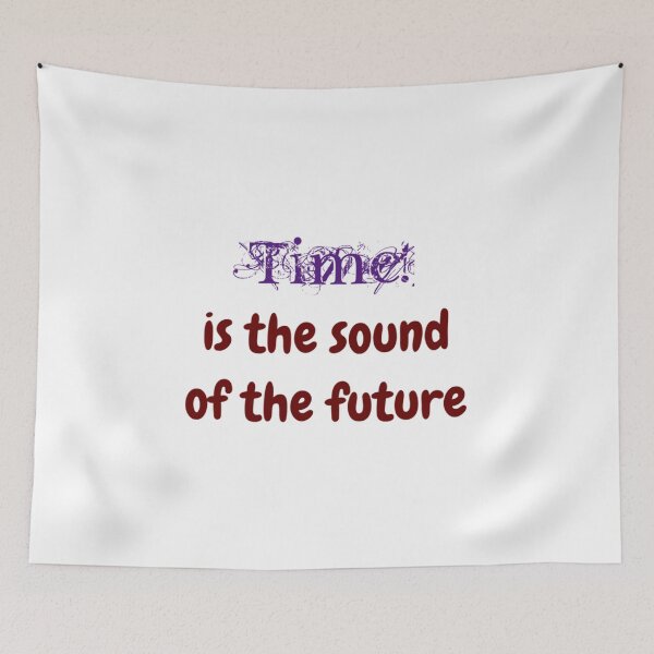 Item preview, Time is the s-ound of the future Essential T-Shirt designed and sold by ShaunBoyle.