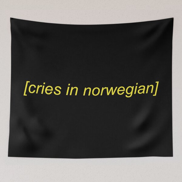 Item preview, Cries In Norwegian designed and sold by Sour Soul.