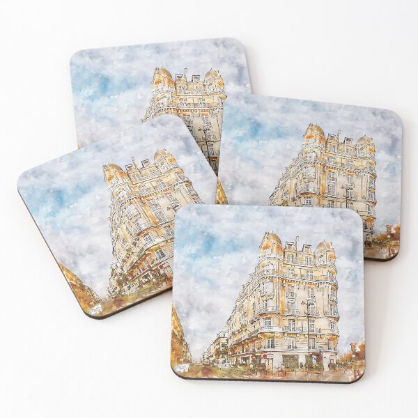 Item preview, Autumn Paris Buildings France designed and sold by VerboShop.
