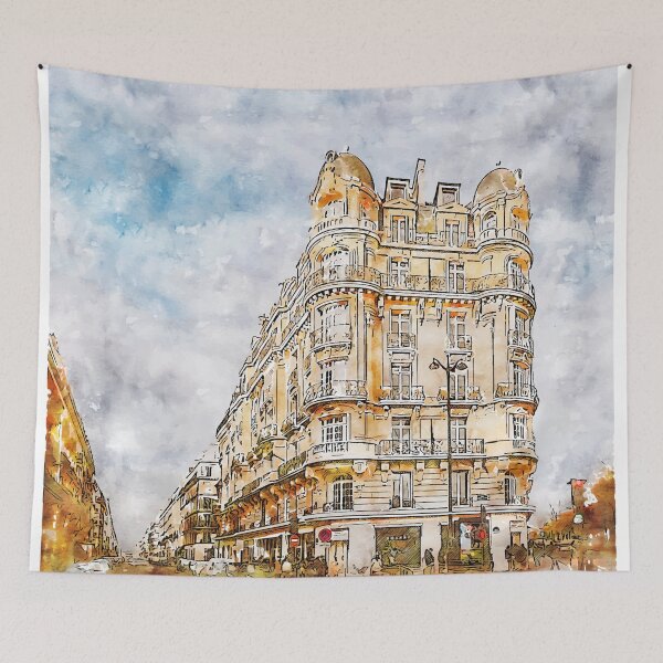 Item preview, Autumn Paris Buildings France designed and sold by VerboShop.