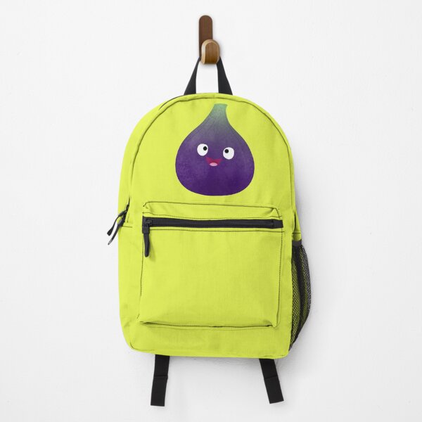 Item preview, Cute happy purple fig fruit cartoon designed and sold by FrogFactory.