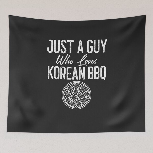 Item preview, Just A Guy Who Loves Korean BBQ BBQ Gift designed and sold by EricJP.