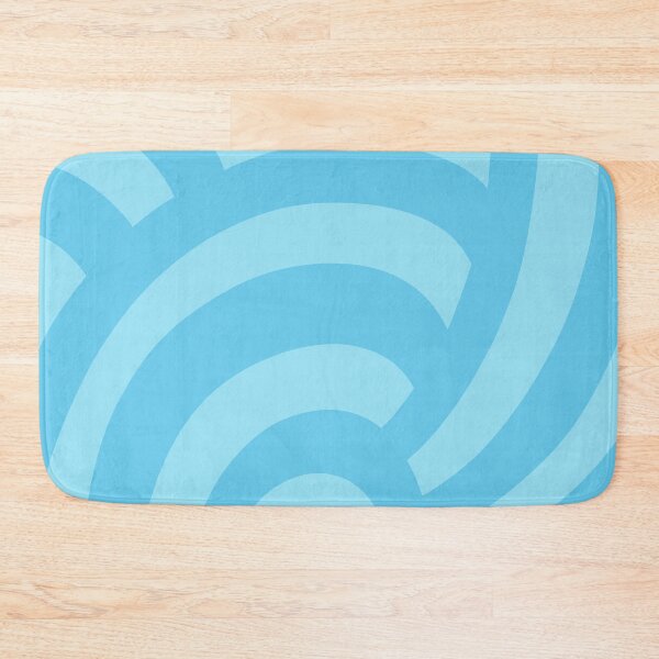 Item preview, Modern Seashell - Medium Blue designed and sold by Home with Lola.