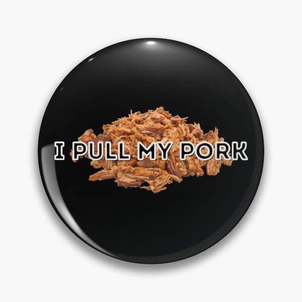 Item preview, I Pull My Pork Funny Barbecue Chef Tongue In Cheek designed and sold by CBCreations73.