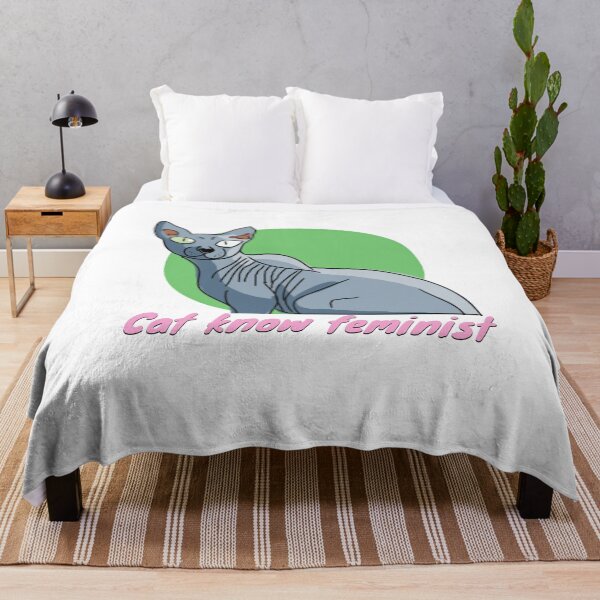 Item preview, Cat know feminist designed and sold by gerafuckinnoise.