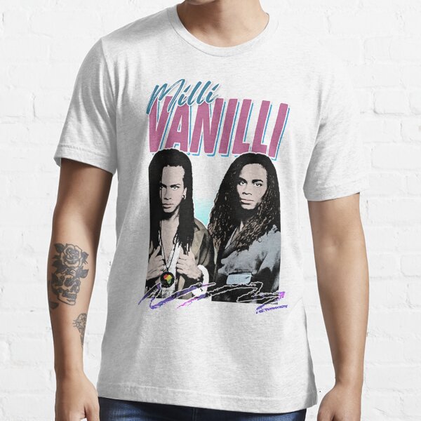 Item preview, Milli Van-illi T-ShirtMilli Vanilli - 80&x27;s Fanart Aesthetic Design Tribute Classic T-Shirt designed and sold by ShaunBoyle.