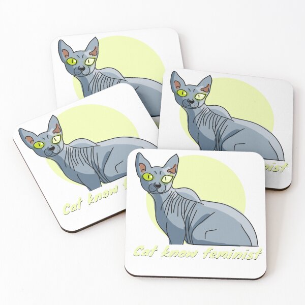 Item preview, Cat know feminist designed and sold by gerafuckinnoise.