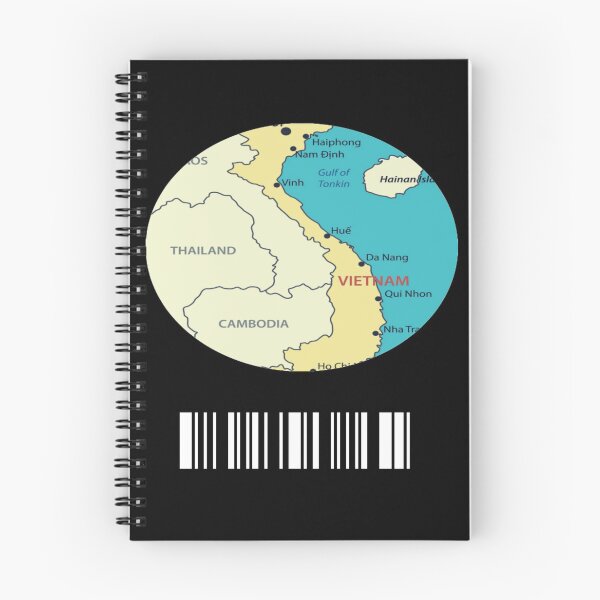 Item preview, Map Of Vietnam designed and sold by jlicero.