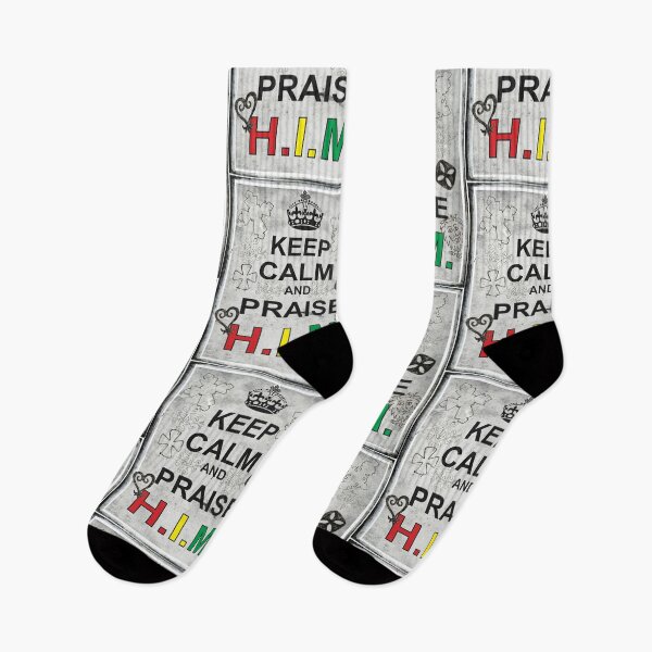 Item preview, Keep Calm and Praise HIM Rasta  designed and sold by jahmarro77.