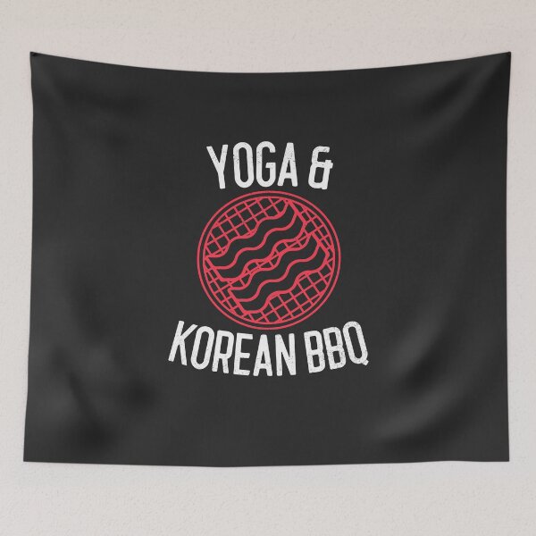 Item preview, Yoga & Korean BBQ BBQ Gift designed and sold by EricJP.