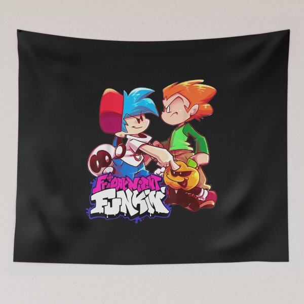 Item preview, Friday Night Funkin Boyfriend and Pico designed and sold by SharonGidley.