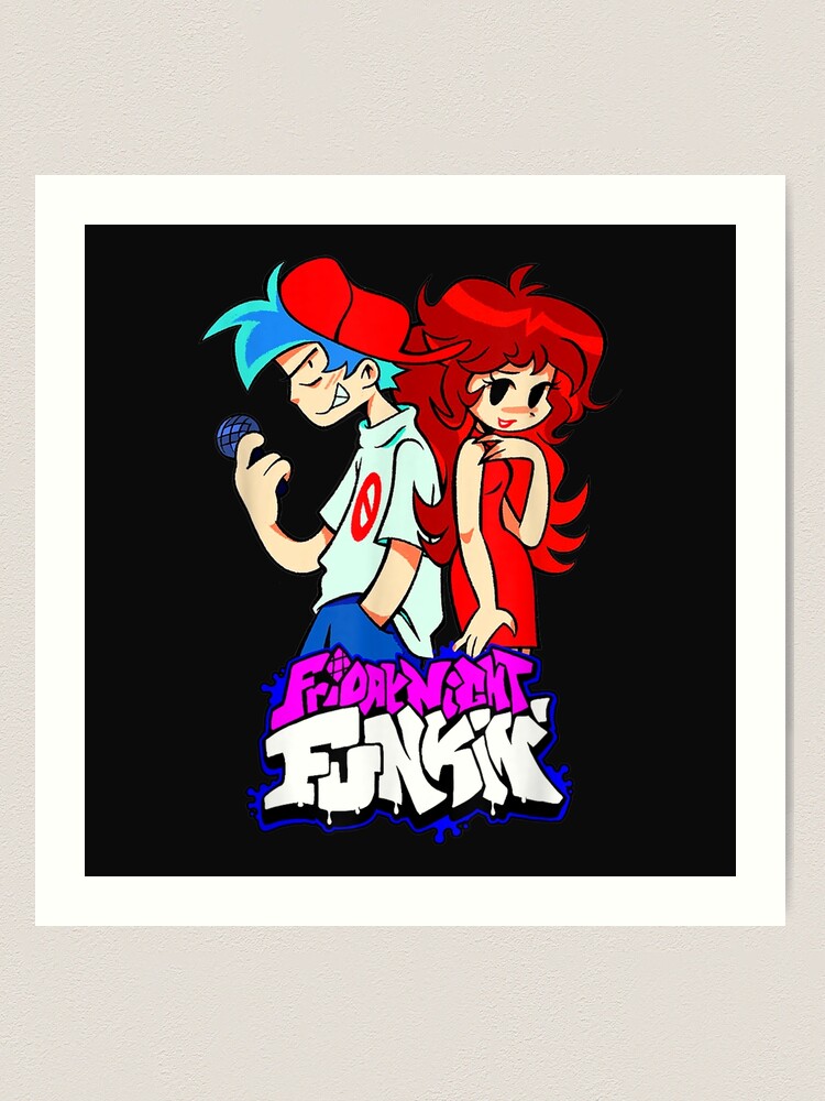 Friday Night Funkin Friday Night Funkin Fnf Boyfriend Girlfriend Poster by  Khuong Ca Tran - Fine Art America