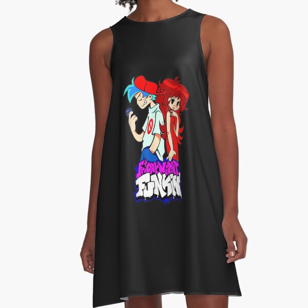 Vista previa del artículo con la obra «Viernes por la noche Funkin Novio Novia», diseñado y vendido por SharonGidley.