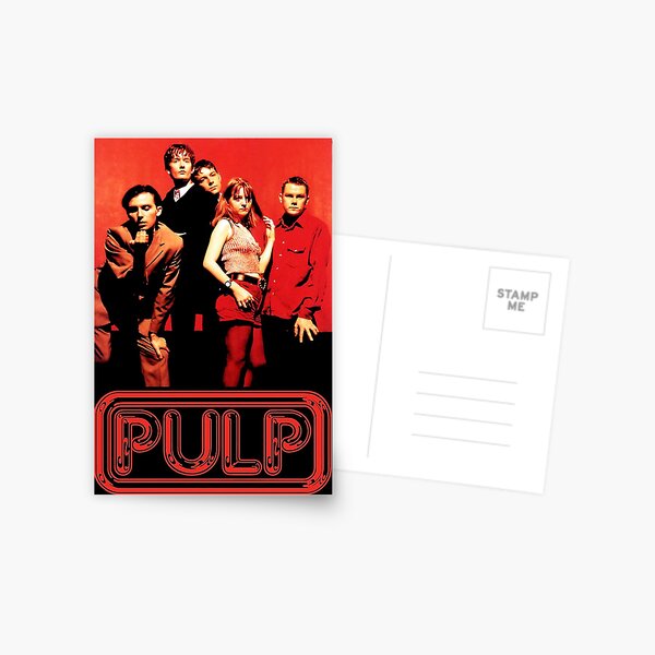 PULP - BAND Poster Postcard