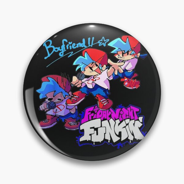 Item preview, Friday Night Funkin' Boyfriend designed and sold by SharonGidley.