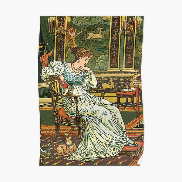 Walter Crane British artist (1845-1915) Poster