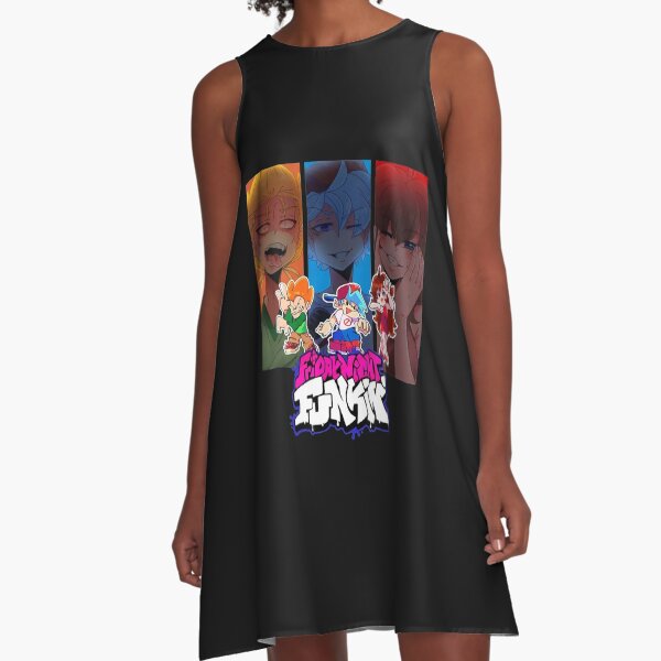 Vista previa del artículo con la obra «Viernes por la noche Funkin Pico Novio Novia», diseñado y vendido por SharonGidley.