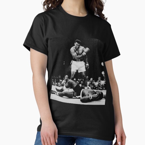 Vista previa del artículo con la obra «Muhammad Ali noquea a Sonny Liston», diseñado y vendido por brianford.
