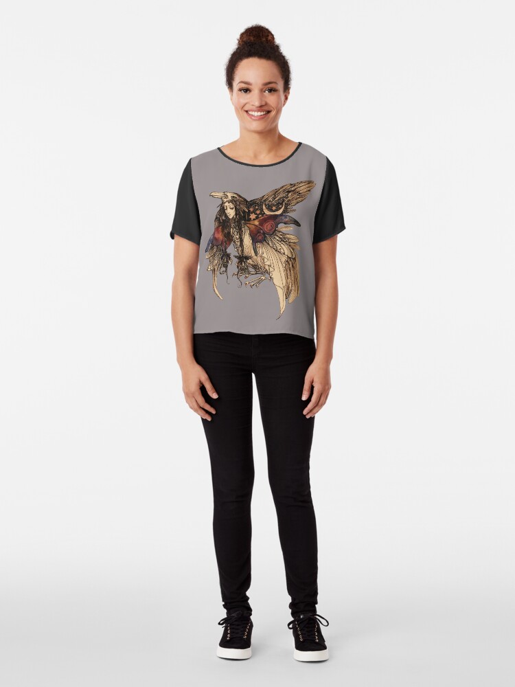 Alternate view of Magic Bird Chiffon Top