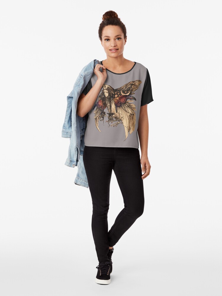 Alternate view of Magic Bird Chiffon Top