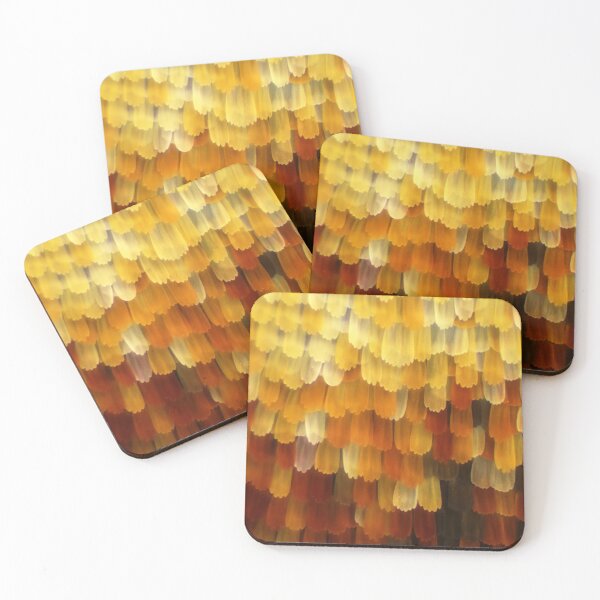 Item preview, Inachis butterfly wing under a microscope.  Micro Photography. designed and sold by Maddie4Real.