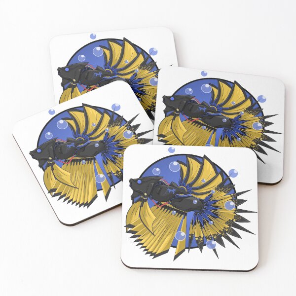 Item preview, Black-yellow Bettafish robotic designed and sold by Asketch18.