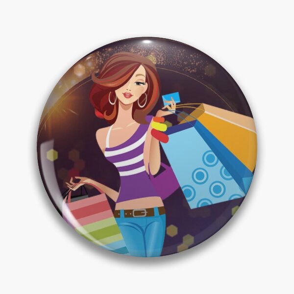 Item preview, Girl shopping designed and sold by AngelicLight7.