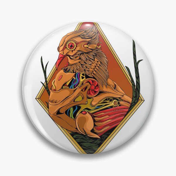 Item preview, Cool Orange robotic dove  designed and sold by Asketch18.