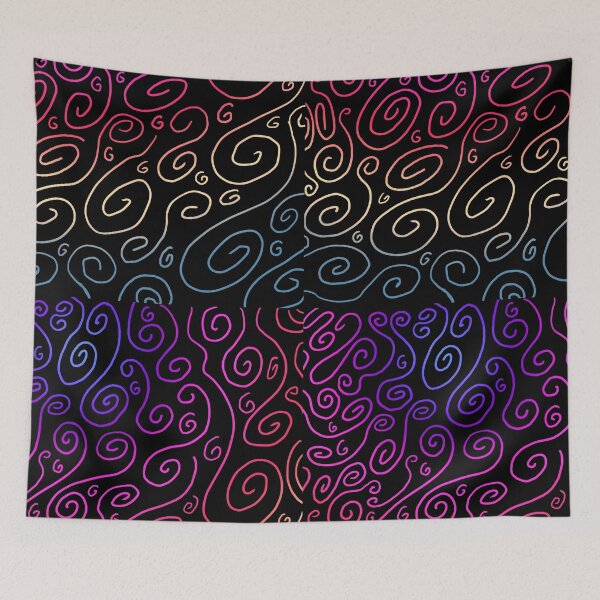 Item preview, Organic Rainbow Swirls  designed and sold by Sixthsun.