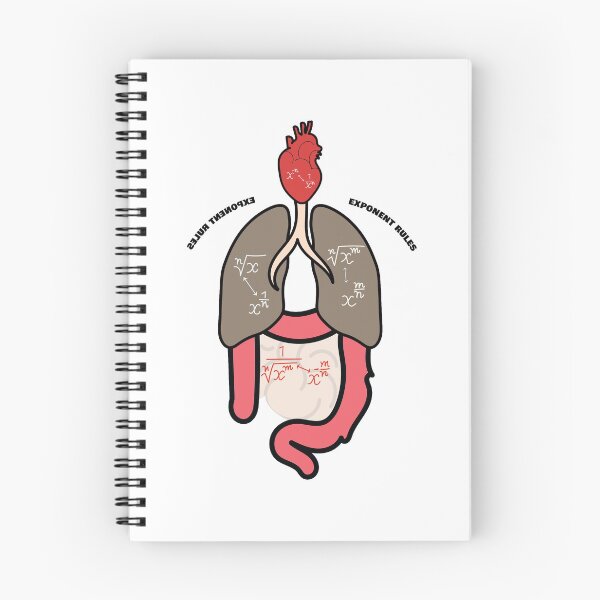 Item preview,  educational poster human body and exponent rules helping to memorization  designed and sold by KARTICK DUTTA.