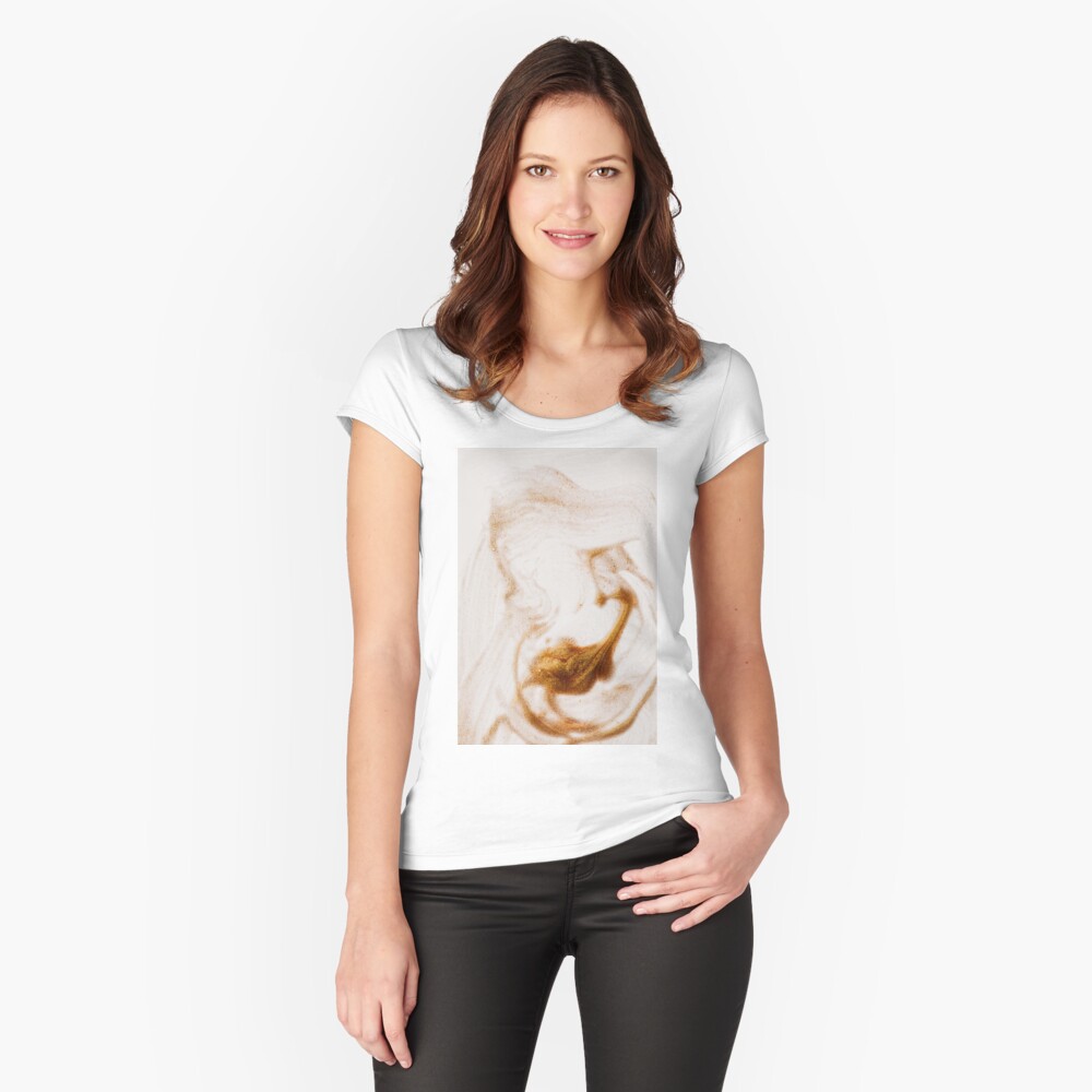 Item preview, Fitted Scoop T-Shirt designed and sold by Semapemodiba.