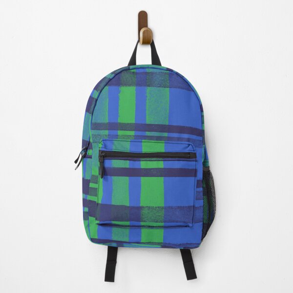 Item preview, Cool Abstract Blue And Green Plaid/Tartan Pattern designed and sold by RelatableTexts.