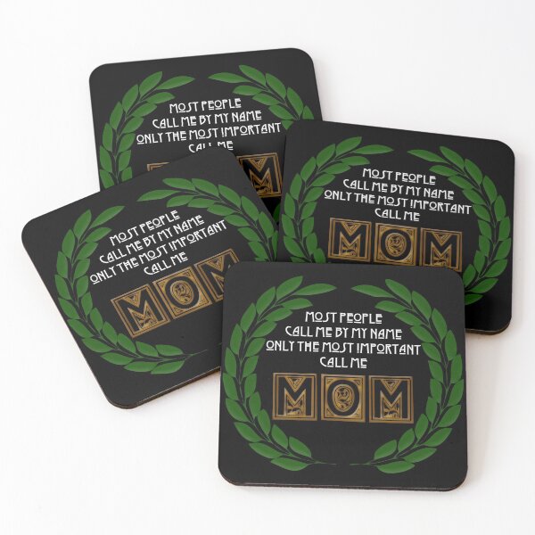 Item preview, Most People Call Me By My Name Only The Most Important Call Me Mom (White) designed and sold by superdumb70.