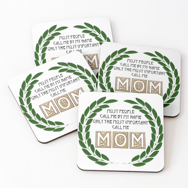 Item preview, Most People Call Me By My Name Only The Most Important Call Me Mom (Black) designed and sold by superdumb70.