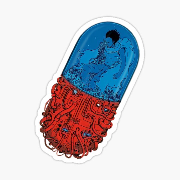 Akira Pill Tetsuo Art Pegatina
